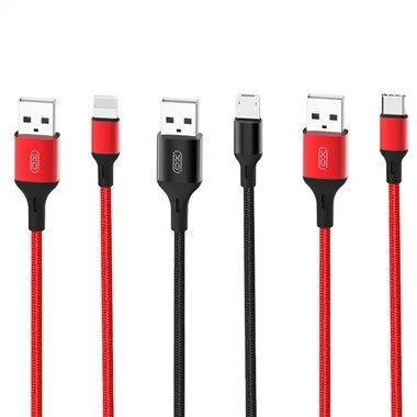 Плетений кабель даних USB зарядних пристроїв для iPhone